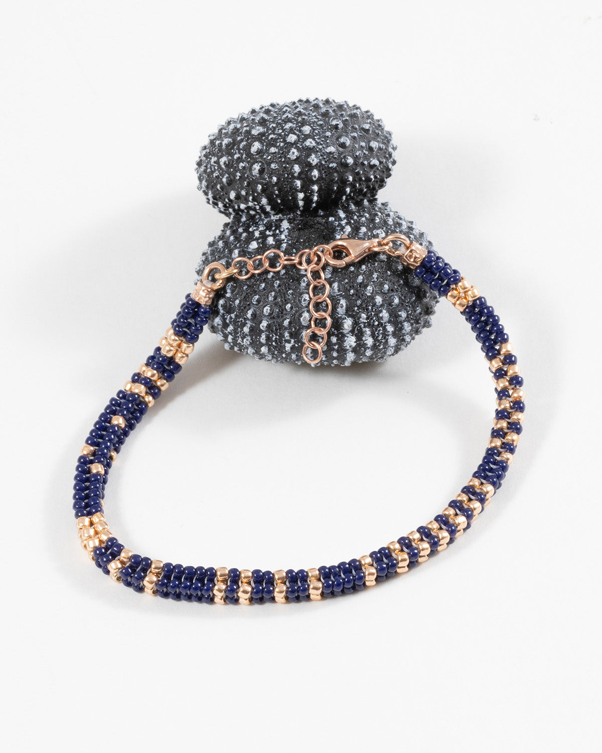 Collana Deepblue con Perline Blue Navy
